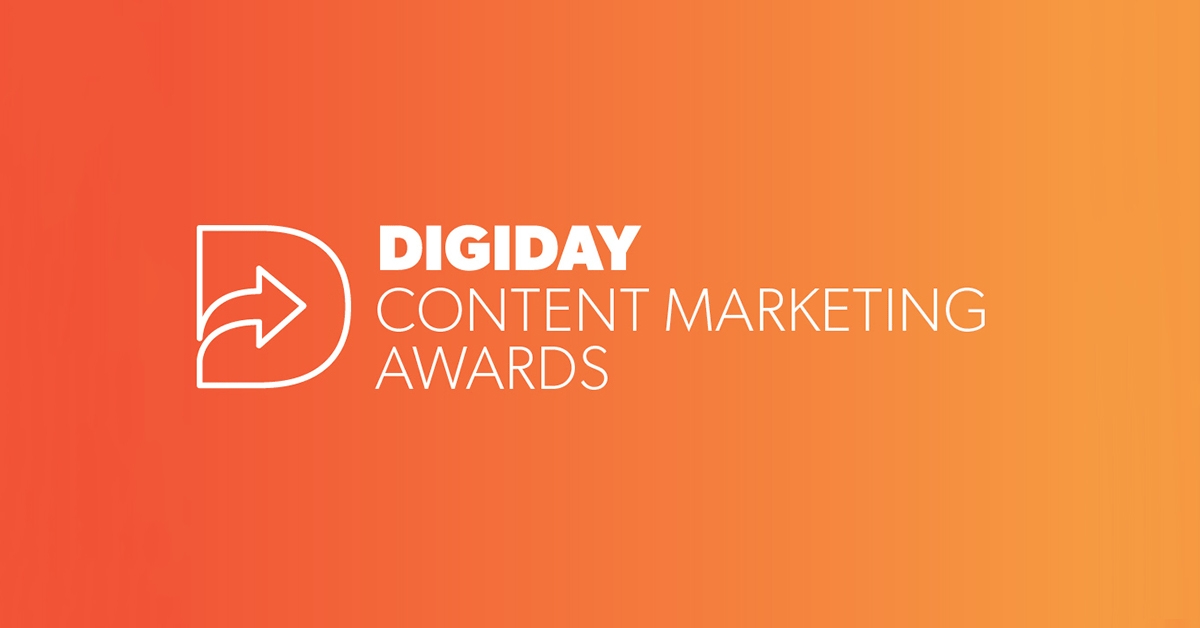 digiday content marketing awards banner