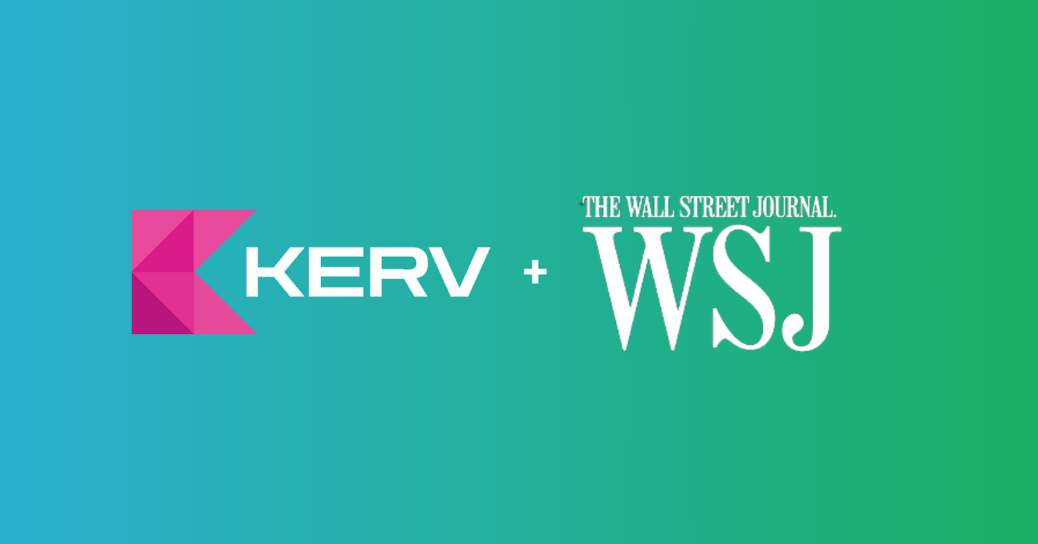 Banner that says KERV + The Wall Street Journal