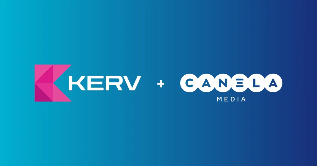 KERV.ai x Canela Media Logo Cards (V2)