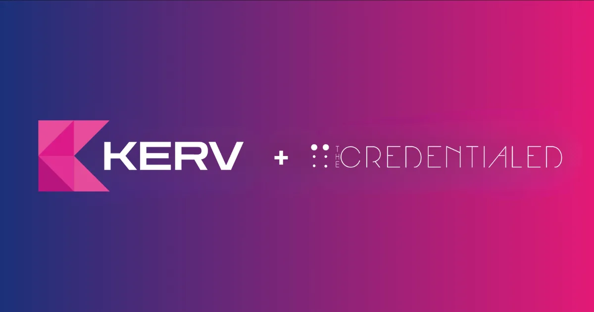 KERV.ai x The Credentialed Logo Card