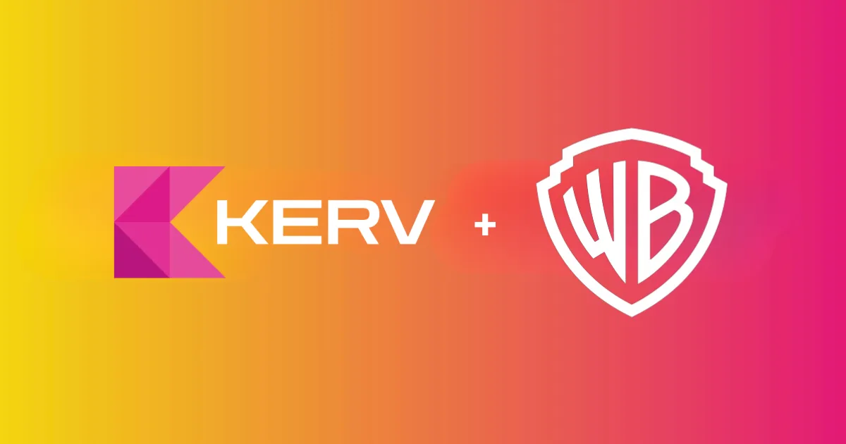 KERV.ai x Warner Bros. Discovery Logo Cards