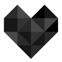 Black Heart Logo