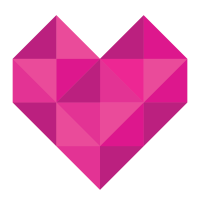 Magenta Heart